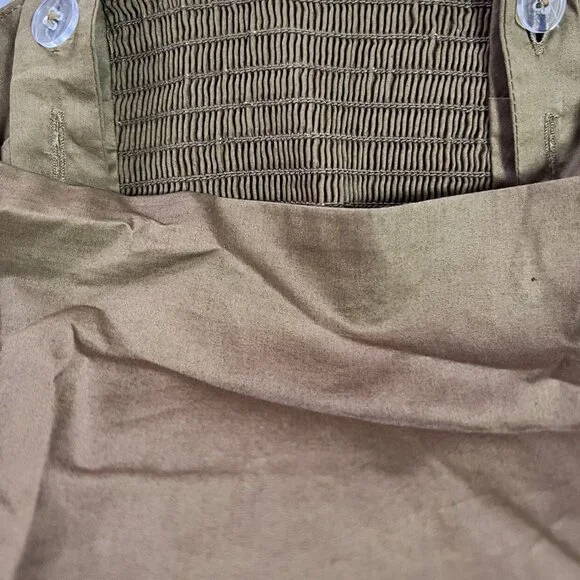 🆕NWT Banana Republic Petite Poplin Tiered Maxi Dress - Picture 10 of 10